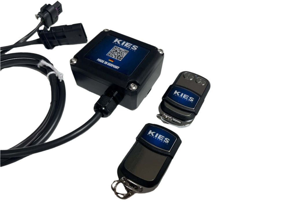 Kies Motorsports — packaging/product overview of Kies Valve Controller for BMW F / G Series