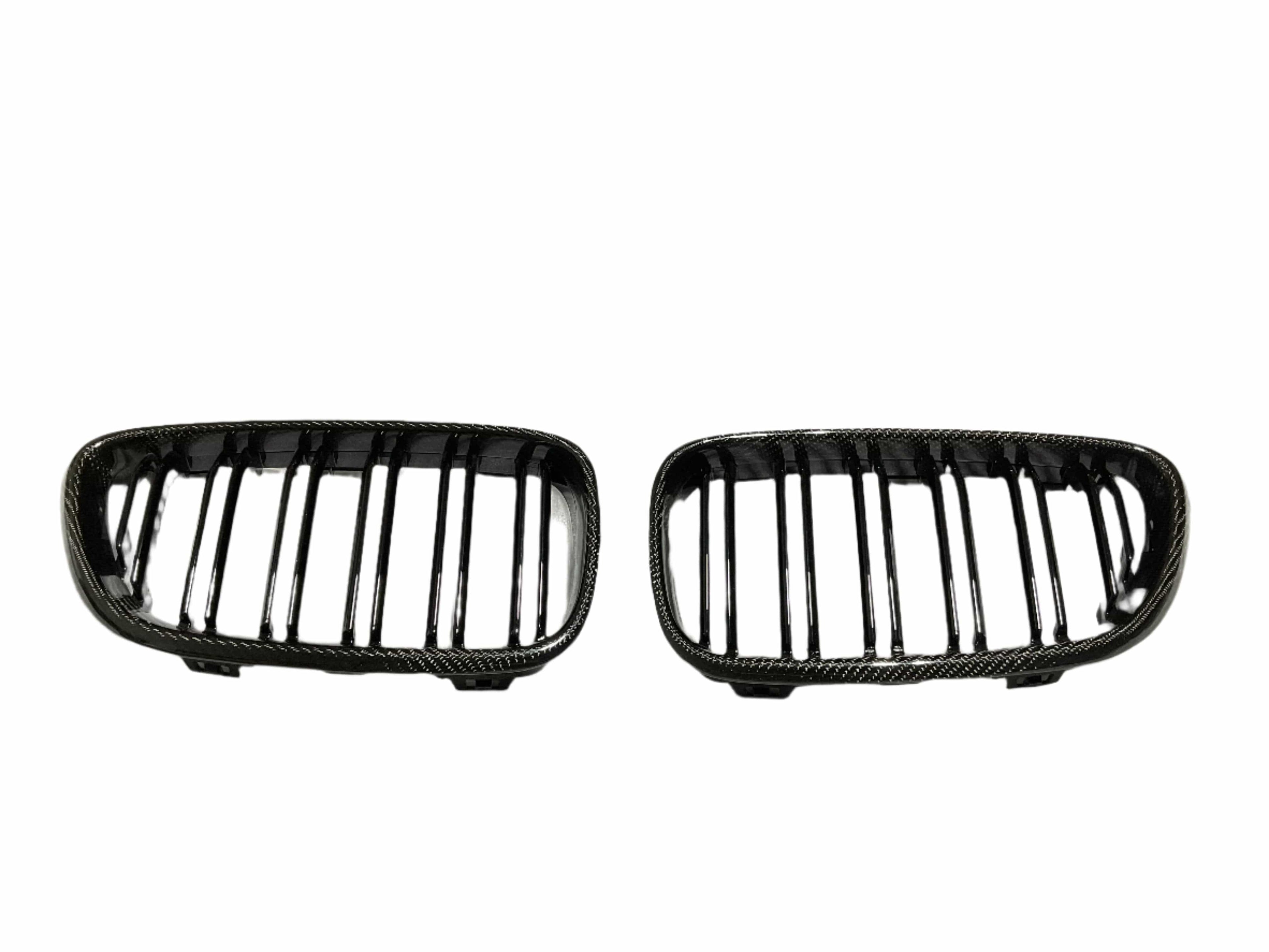 Kies Motorsports — Kies carbon fiber kidney grille for BMW F22 2-Series on white background