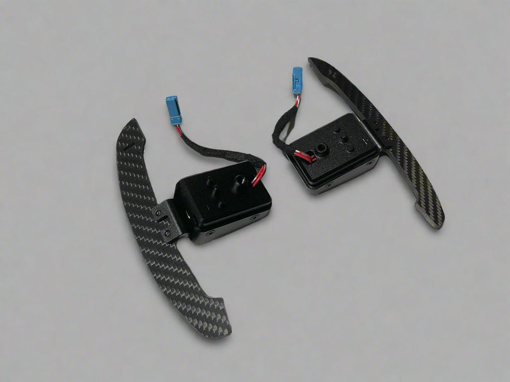 Kies Motorsports — additional view of KIES Motorsports Carbon Fiber Magnetic Paddle Shifters for BMW / Mini / Toyota Supra - F Series / G Series / A90 - A91