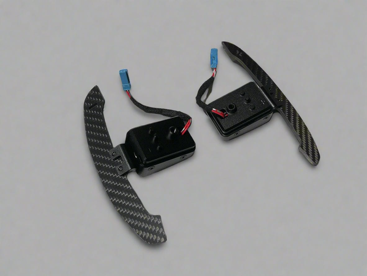 Kies Motorsports — additional view of KIES Motorsports Carbon Fiber Magnetic Paddle Shifters for BMW / Mini / Toyota Supra - F Series / G Series / A90 - A91