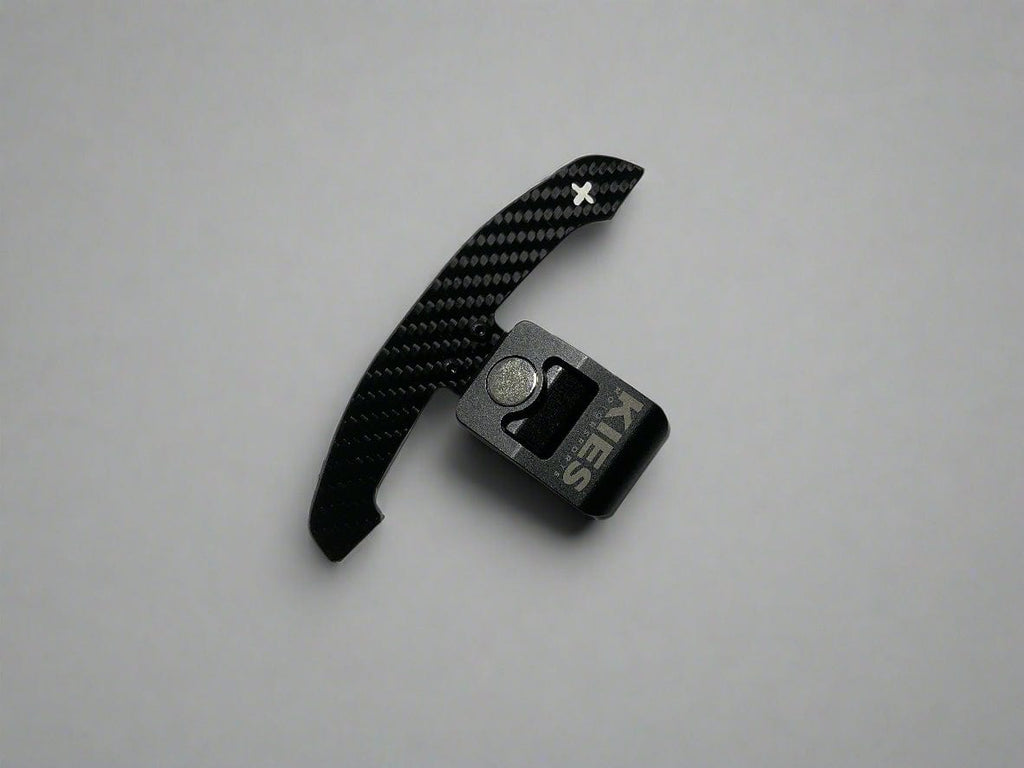 Kies Motorsports — additional view of KIES Motorsports Carbon Fiber Magnetic Paddle Shifters for BMW / Mini / Toyota Supra - F Series / G Series / A90 - A91