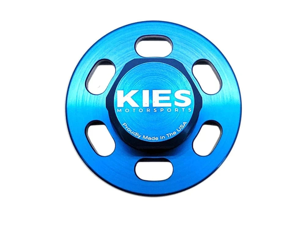 Kies Motorsports — packaging/product overview of Kies Motorsports Crank Bolt Lock for S55, N55, and N54