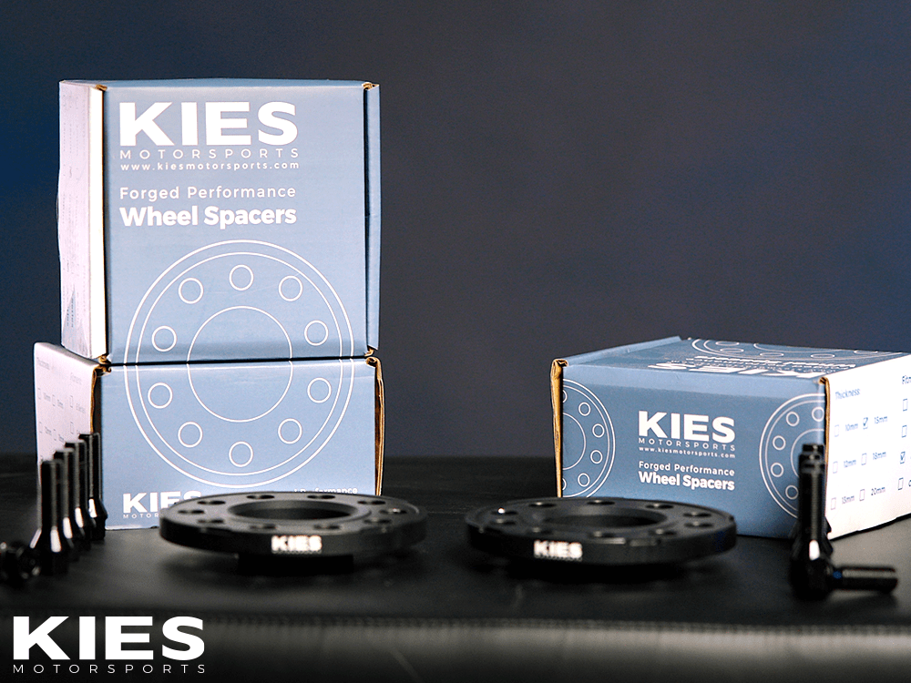 Kies Motorsports (F Series) BMW Wheel Spacers 5 x 120 Black Finish Secondary image