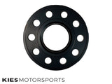 Kies-Motorsports Kies Motorsports Kies Motorsports (G Series) BMW Wheel Spacers 5 x 112 Black Finish (Set of 2)