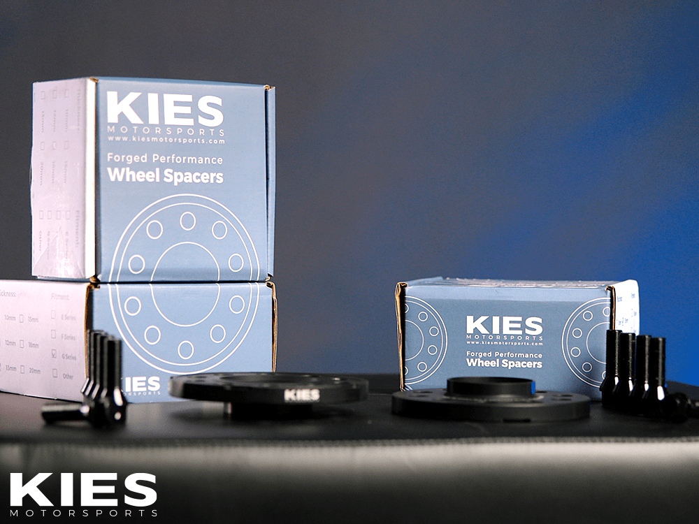 Kies-Motorsports Kies Motorsports Kies Motorsports (G Series) BMW Wheel Spacers 5 x 112 Black Finish (Set of 2) Main image