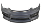 Kies Motorsports — Porsche front bumper, installed on vehicle, rear three-quarter view,