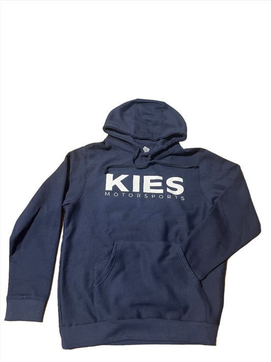 Kies-Motorsports Kies Motorsports Kies Motorsports Hooded Sweatshirt- lightweight and heavy options Heavy (Extra warm) design / Small