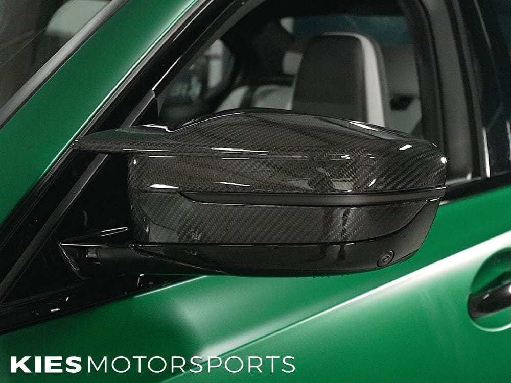 Kies Motorsports — Kies smoked turn signal side angle showing low-profile fit in mirror housing