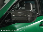 Kies Motorsports — Kies smoked turn signal side angle showing low-profile fit in mirror housing