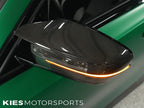 Kies Motorsports — Kies sequential signal connector showing plug-and-play OEM harness compatibility