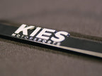 Kies Motorsports — Kies plate frame on BMW front plate showing Kies branding visibility