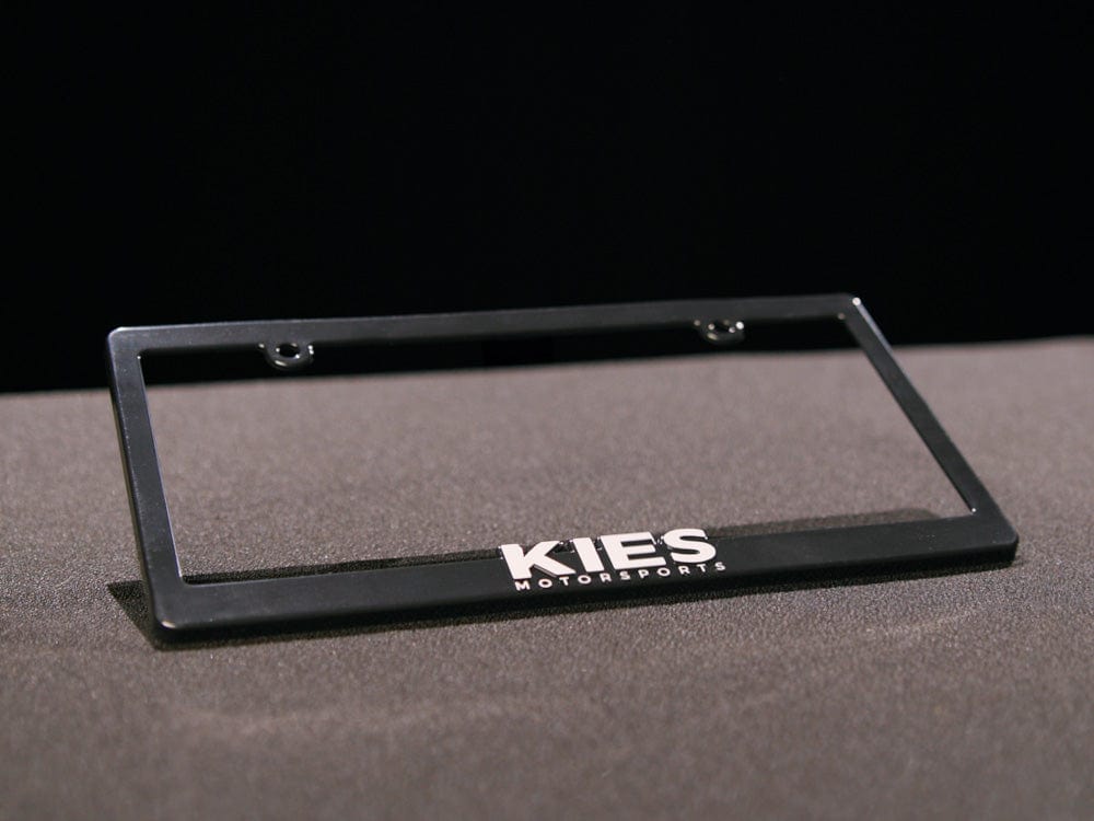 Kies Motorsports — Kies Motorsports license plate frame on white background showing branding Main image