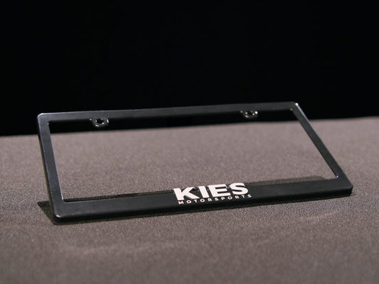 Kies-Motorsports Kies Motorsports Kies Motorsports License Plate Frame