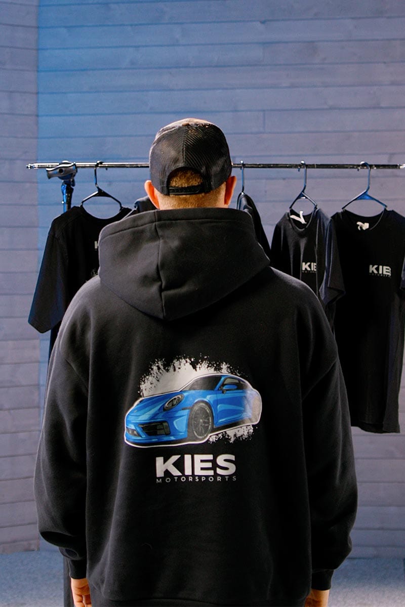 Kies-Motorsports Kies Motorsports Kies Motorsports  Porsche 911 Graphic Heavyweight Hoodie