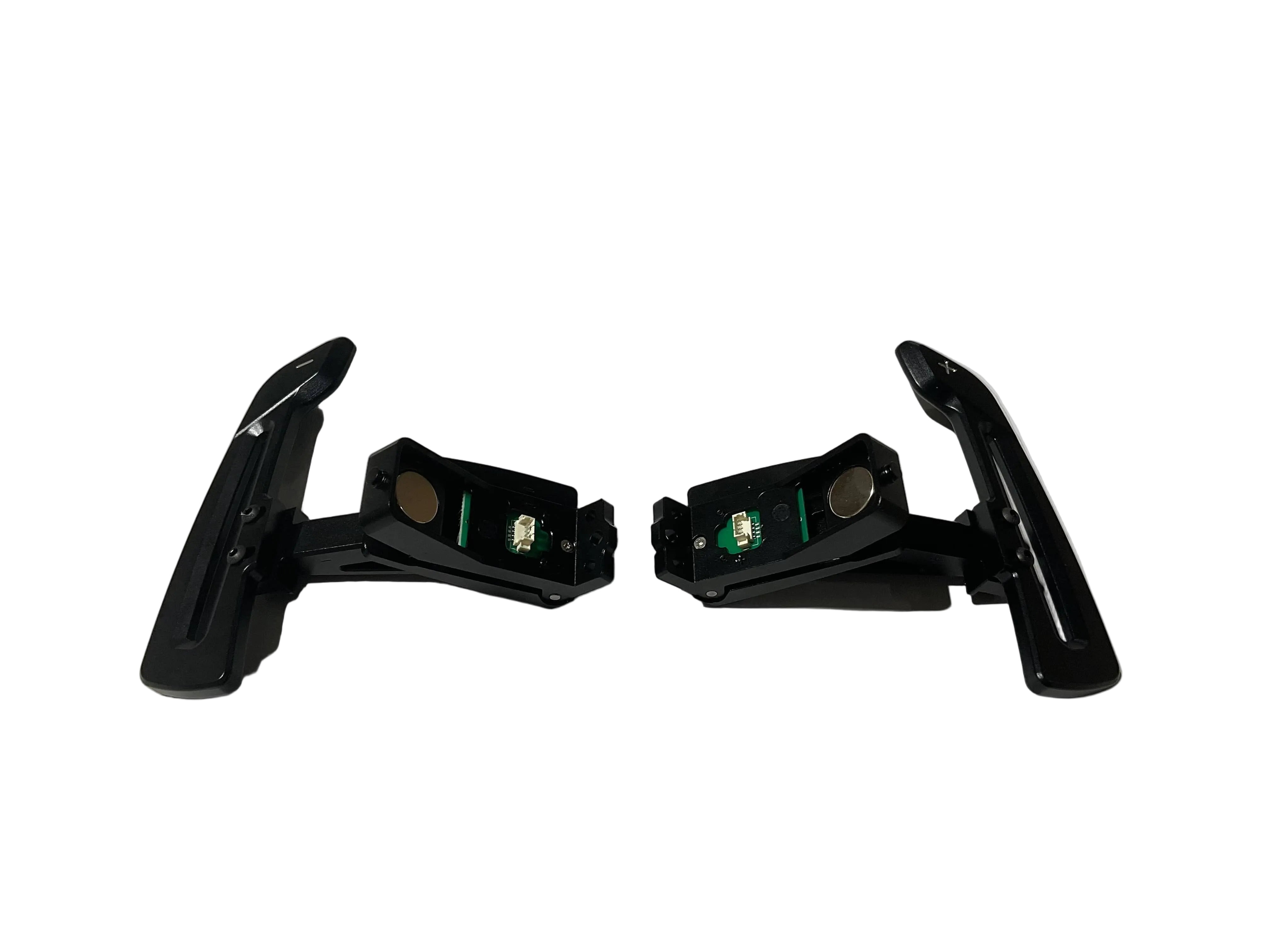 Kies Motorsports Porsche 992 Aluminum Alloy (Black) w/ Carbon Fiber Option Magnetic Paddle Shifters Secondary image