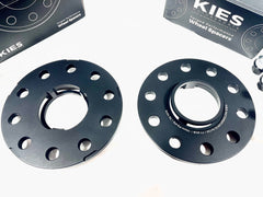 Kies-Motorsports Kies Motorsports Kies Motorsports Porsche Wheel Spacers 5 x 130 71.6mm Center Bore Black Finish (Set of 2)