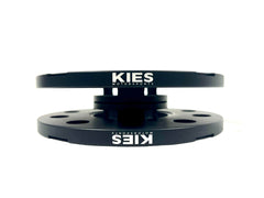 Kies-Motorsports Kies Motorsports Kies Motorsports Porsche Wheel Spacers 5 x 130 71.6mm Center Bore Black Finish (Set of 2)