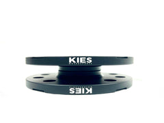 Kies-Motorsports Kies Motorsports Kies Motorsports Porsche Wheel Spacers 5 x 130 71.6mm Center Bore Black Finish (Set of 2)