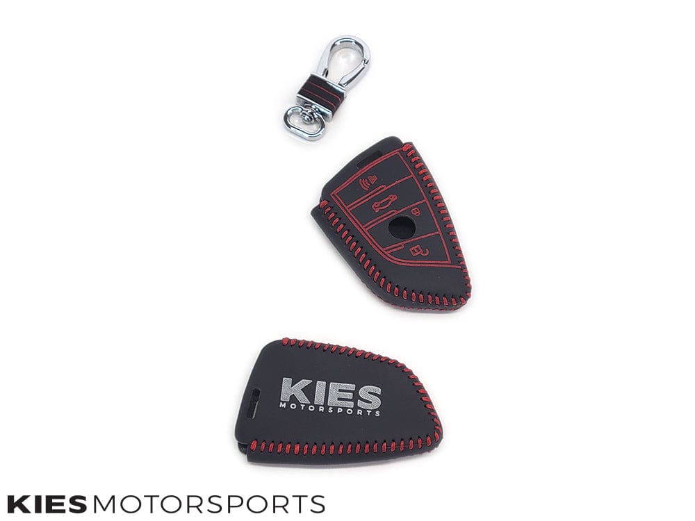 Kies Motorsports — Kies G Series key protector back side showing cutout for BMW key release button