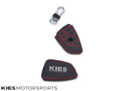 Kies-Motorsports Kies Motorsports Kies Motorsports Real Leather G Series BMW (Also Supra) Key Protector Keychain (New Design) Red