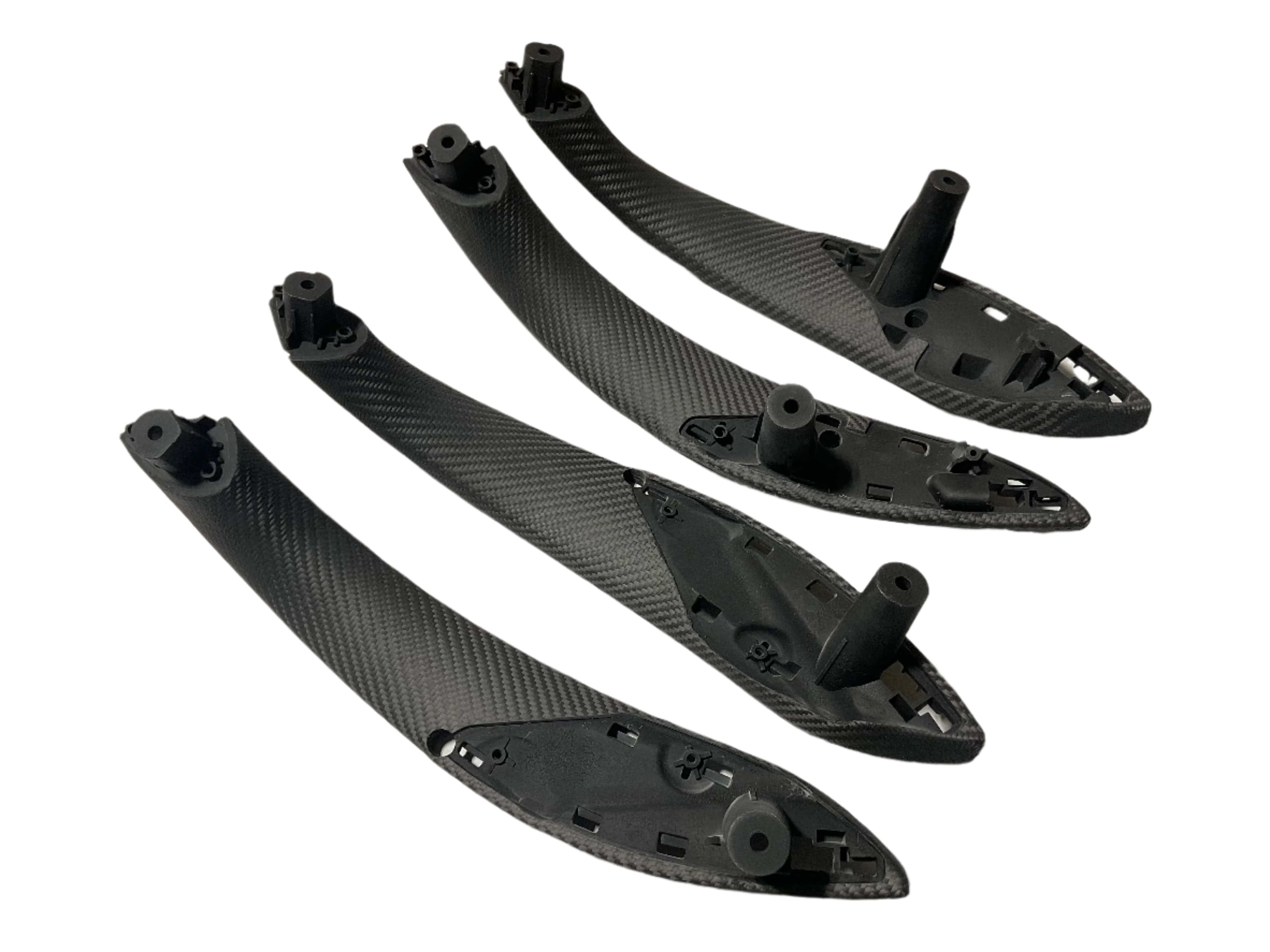 Kies Motorsports Replacement BMW F30 Inner Door Pull Handle Trim- 4 Piece Set (320i, 328i, 330i, 335i, and 340i) Secondary image
