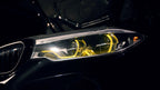 Kies Motorsports — packaging/product overview of Kies Motorsports Yellow DRL Harness for Headlights BMW F90 M5