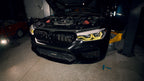 Kies Motorsports — side profile of Kies Motorsports Yellow DRL Harness for Headlights BMW F90 M5