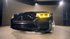 Kies Motorsports — front angle view of Kies Motorsports Yellow DRL Harness for Headlights BMW F90 M5