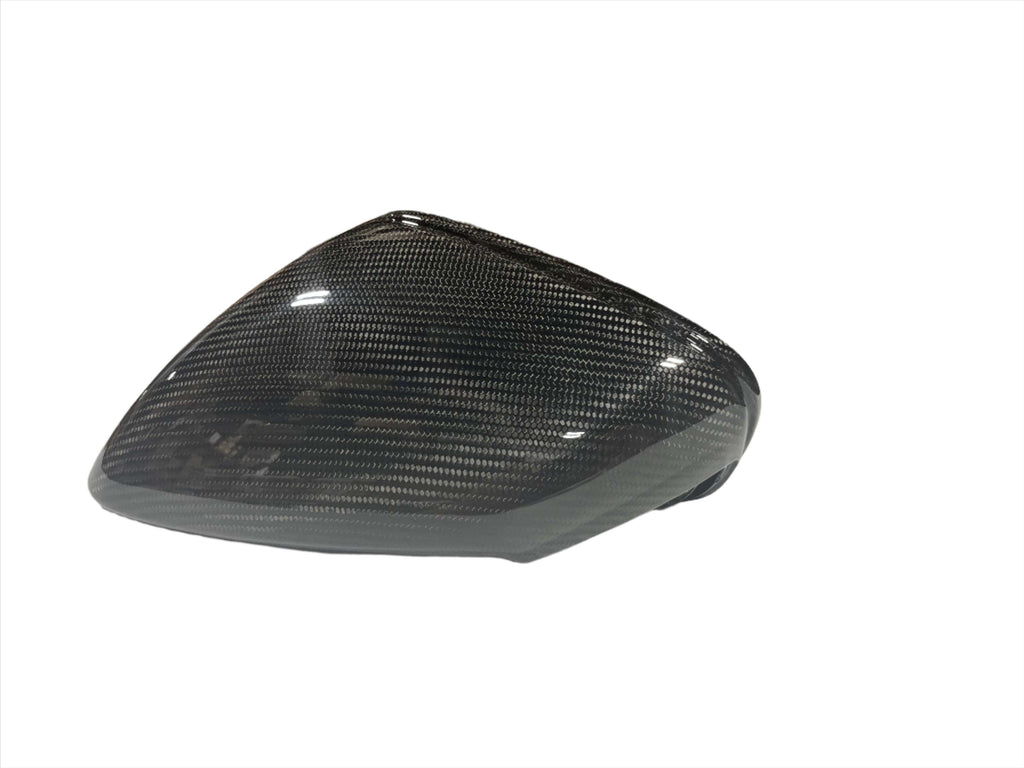 Kies Motorsports — installed on-vehicle shot of Kies Porsche 992 911 (2019-2024) Dry Carbon Fiber Gloss Mirror Cap Replacement