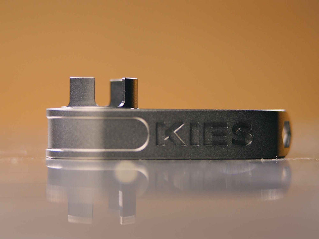 Kies Motorsports — additional view of KIES Quick Release Hood Latch in Stealth Black for G8x/G2x/G42/A90