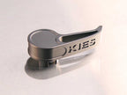 Kies Motorsports — rear angle view of KIES Quick Release Hood Latch in Stealth Black for G8x/G2x/G42/A90