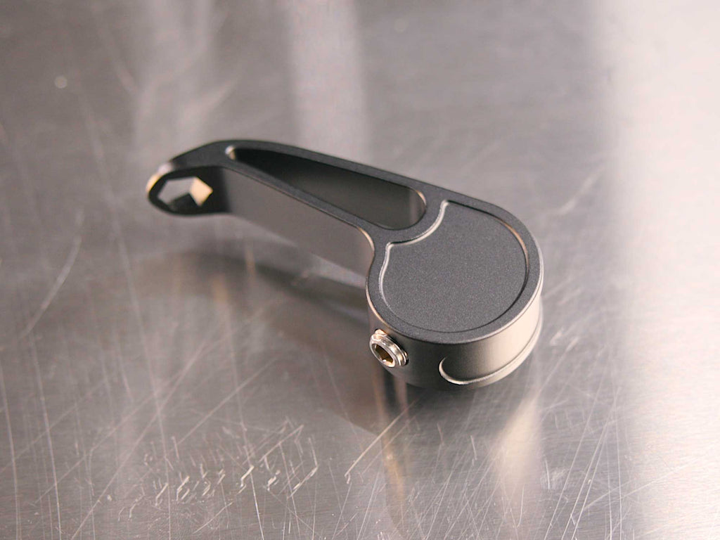 Kies Motorsports — additional view of KIES Quick Release Hood Latch in Stealth Black for G8x/G2x/G42/A90