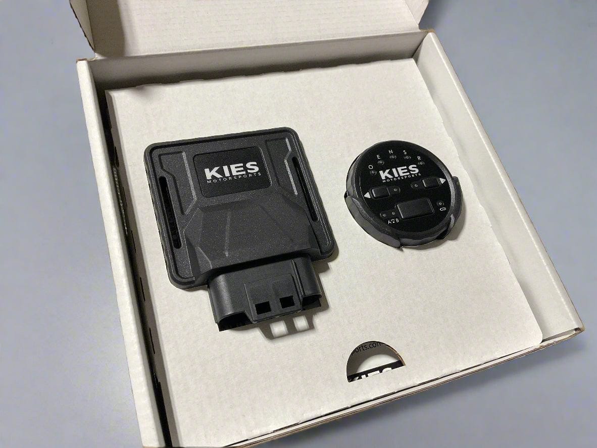 Kies Motorsports — rear angle view of KIES Smart Throttle Tuner for Porsche 992