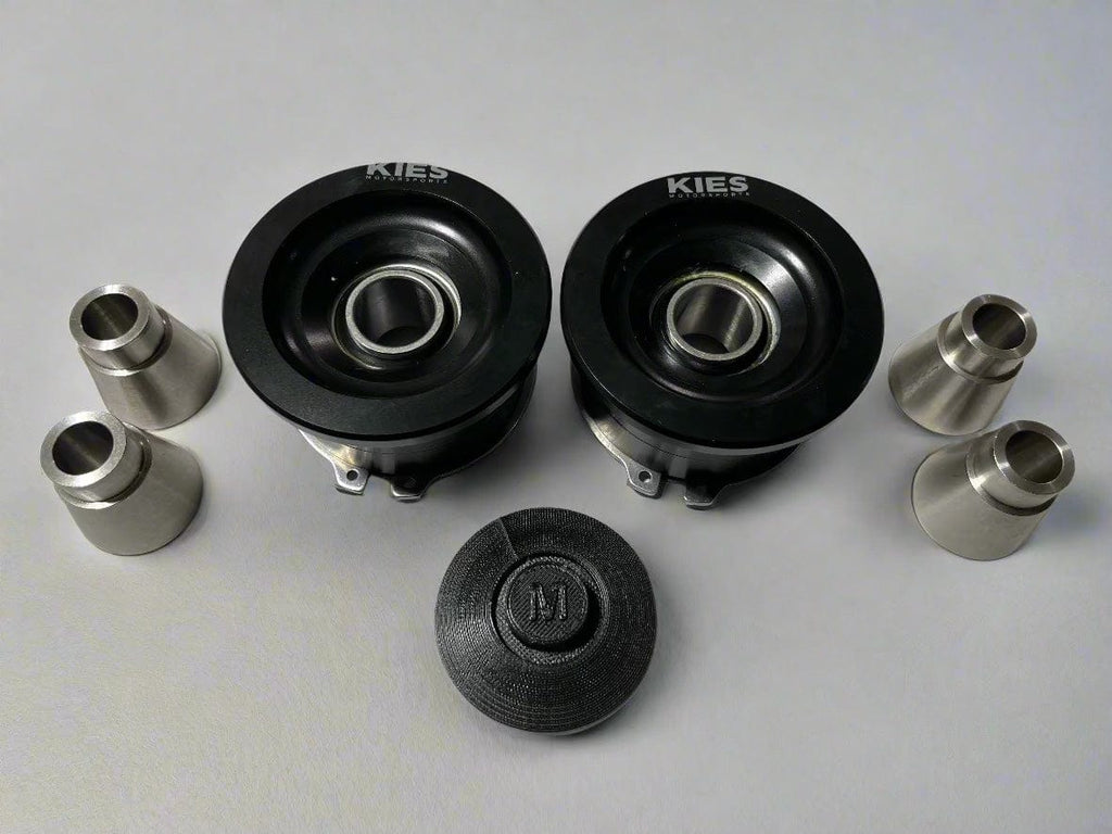 Kies Motorsports — close-up detail of Kies x Moton BMW G8X Control Arm Bearing - Set of 2