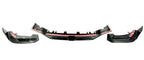 Kies Motorsports — close-up detail of Kies Carbon F97/ F98 X3M/ X4M Dry Carbon Fiber S-Style 3 Piece Front Lip (LCI)