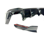 Kies Motorsports — rear angle view of Kies Carbon F97 X3M 2022+ Dry Carbon Fiber S-Style Rear Diffuser (LCI)