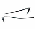 Kies Motorsports — BMW G20 dry carbon fiber headlight eyebrow, close-up detail of finish and mounting points, G20