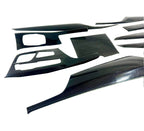 Kies Motorsports — G30 5-Series interior dry carbon trim kit full set on white background