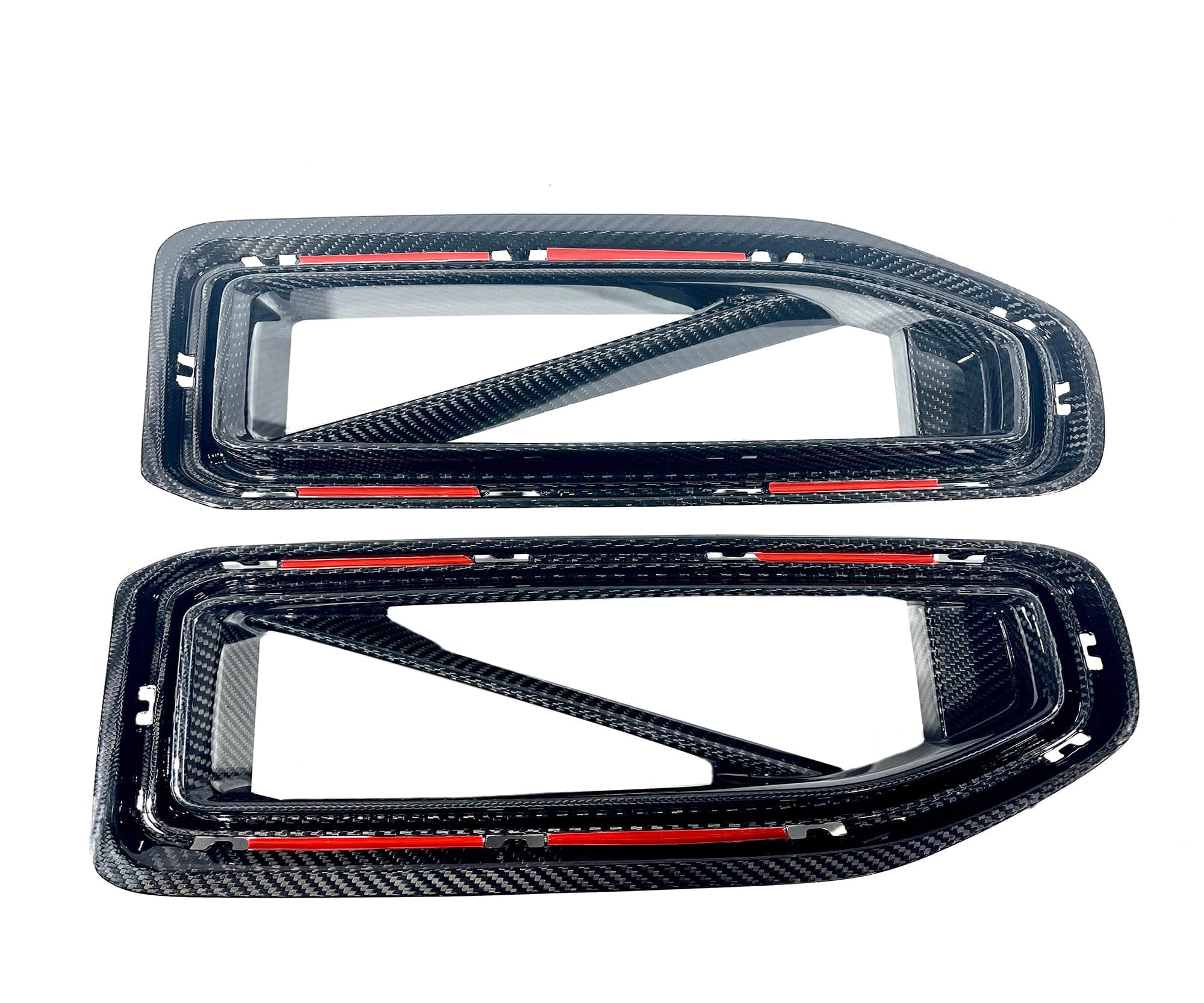 Kies Motorsports — front angle view of Kies G87 M2 Aggressive Style Dry Carbon Fiber Kidney Grille
