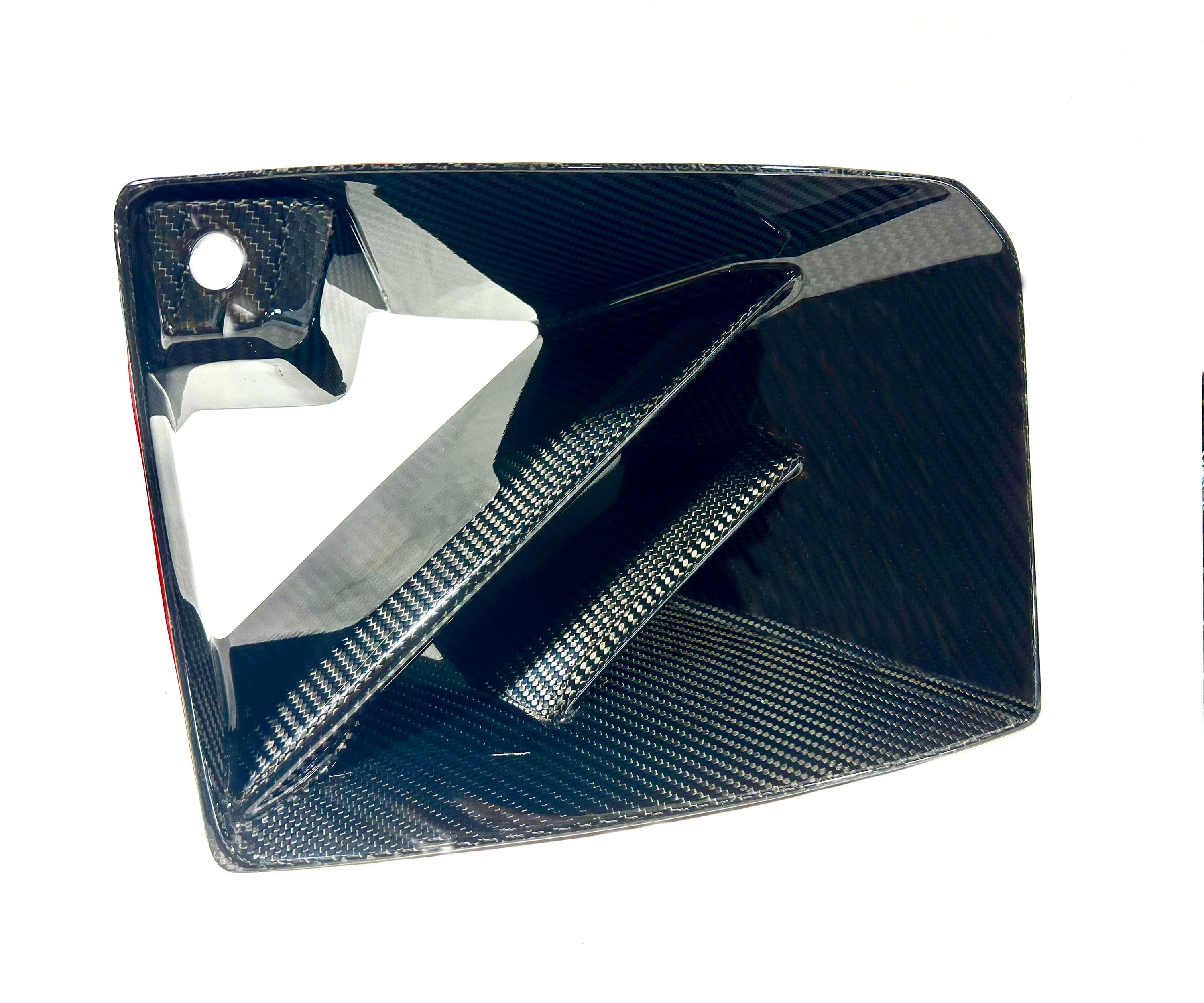 Kies Motorsports — close-up detail of Kies G87 M2 Aggressive Style Dry Carbon Fiber S-Style Vent Trim Replacement