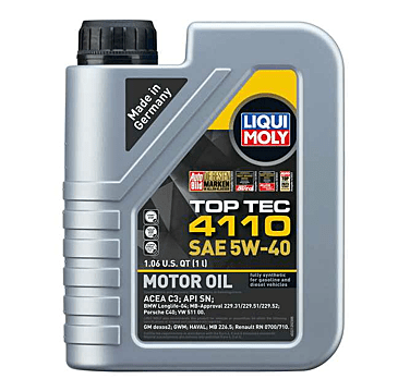Kies-Motorsports Kies Motorsports LIQUI MOLY Top Tec 6600 Motor Oil 5W40 Porsche 911, 992 (2019-Present) Oil Change Kit - ****Pre-sale: expected in stock 10/24/23 ****