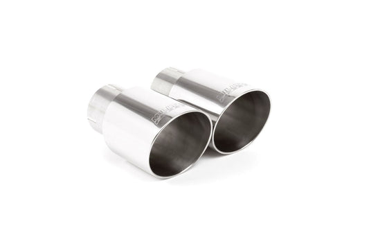 Kies-Motorsports Kies Motorsports NON-RESONATED (LOUDER) CAT-BACK EXHAUST SYSTEMS (FOR 435I M SPORT VALANCE) Polished