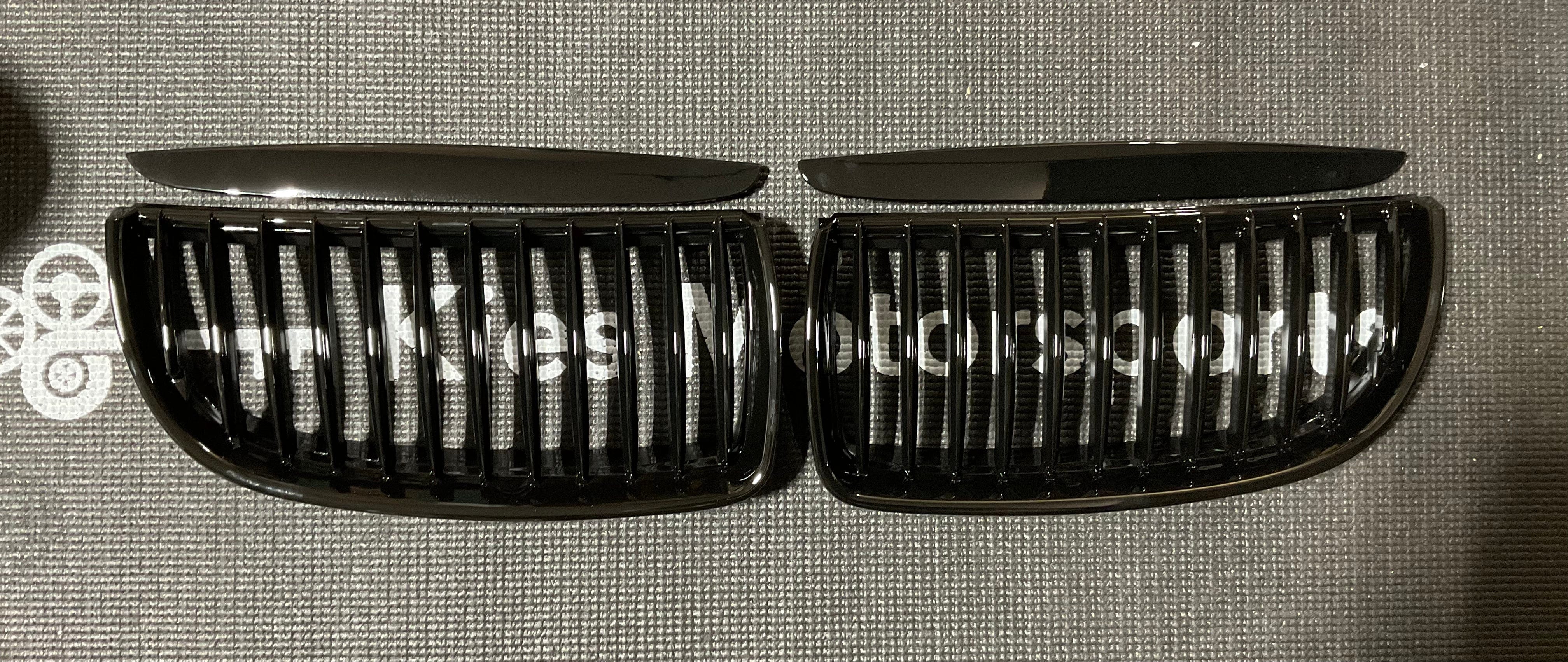 Kies-Motorsports Kies Motorsports OPEN BOX - BMW E90 2004-2008 Gloss Black Kidney Grills Main image