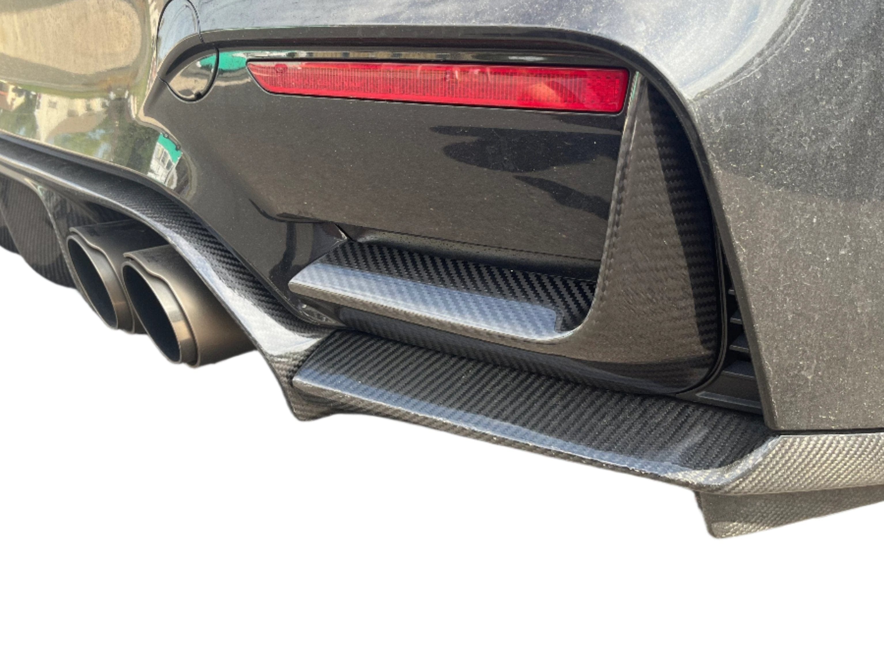 Kies-Motorsports Kies Motorsports OPEN BOX - Dry Carbon Fiber F80/F82 M3/M4 Rear Reflector Trim