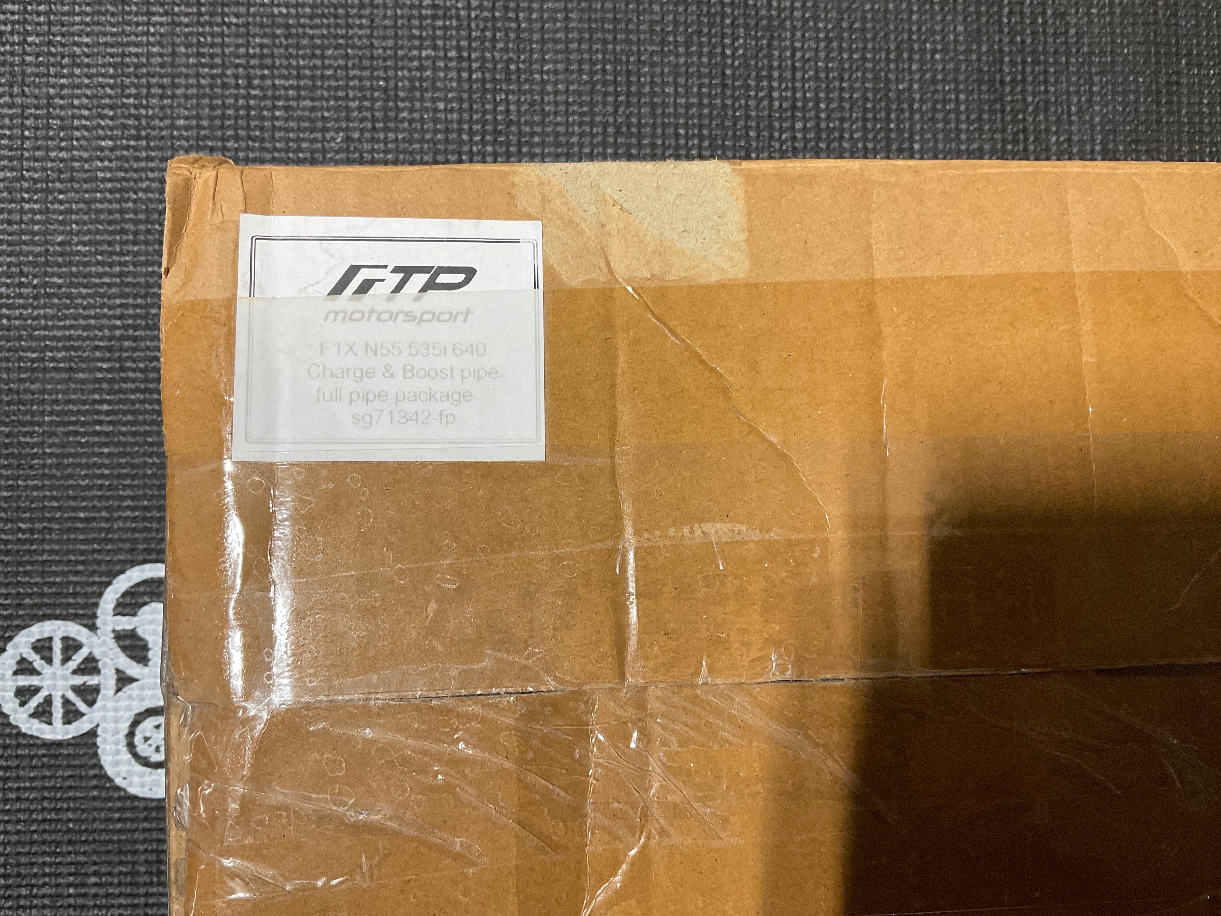 Kies-Motorsports Kies Motorsports OPEN BOX - FTP Charge Pipe + Boost Pipe F1X N55 535i/640i/740i