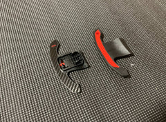 Kies-Motorsports Kies Motorsports OPEN BOX - G8X Carbon Fiber Paddle Shifters (Red/Blue) Red