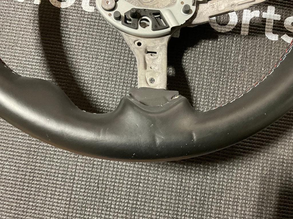 Kies-Motorsports Kies Motorsports OPEN BOX - M Sport OEM Steering Wheel - Leather/M Stitching - F80, F82, F83, F87