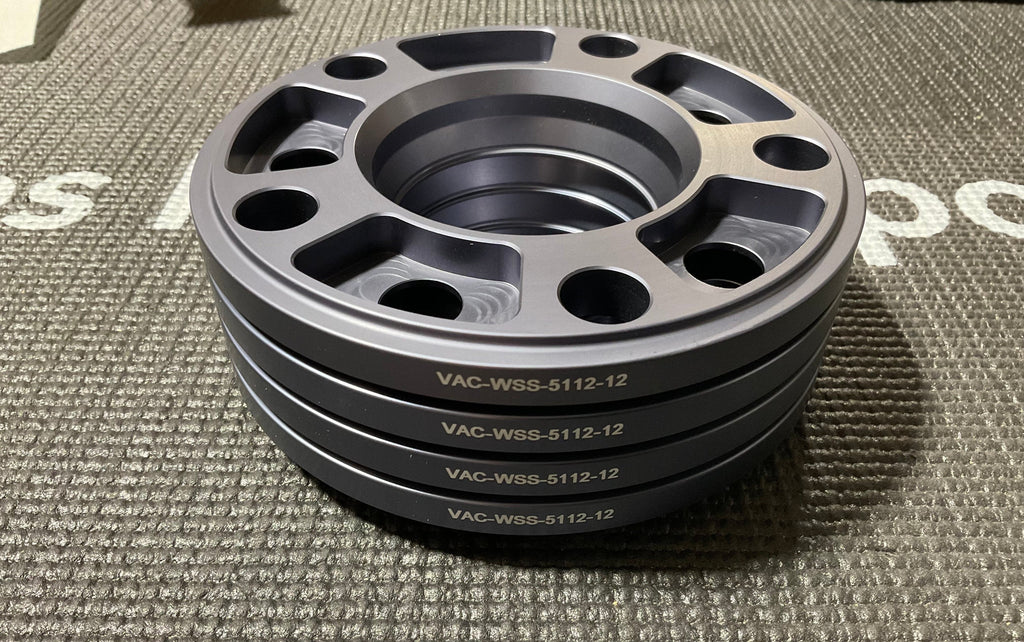 Kies-Motorsports Kies Motorsports OPEN BOX - VAC Motorsports Spacers 5x112 [12mm] - No Lugs