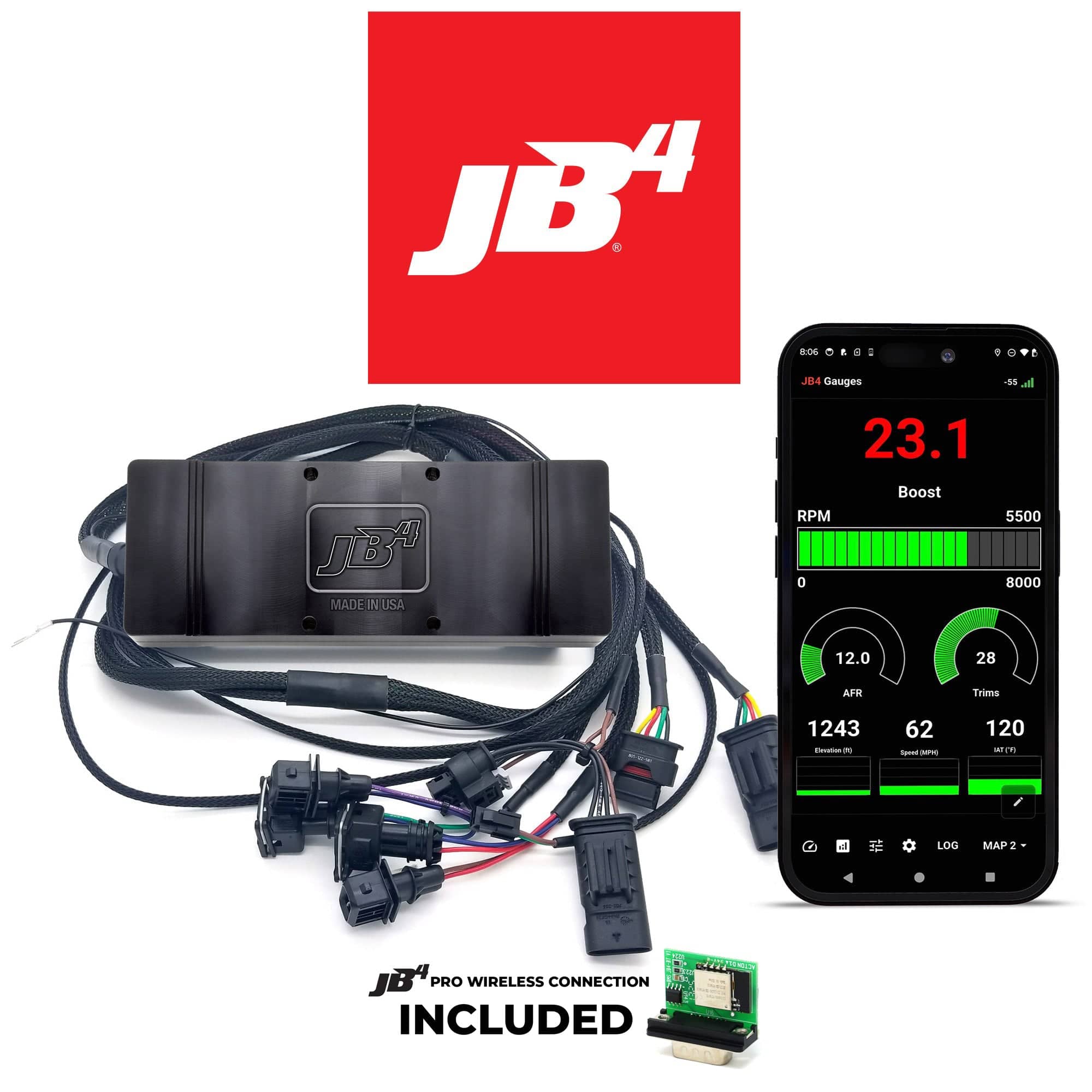 Kies-Motorsports Kies Motorsports s63tu JB4 Tuner for BMW M5/M6/X5M/X6M w/ OBDII & Integrated BCM Main image