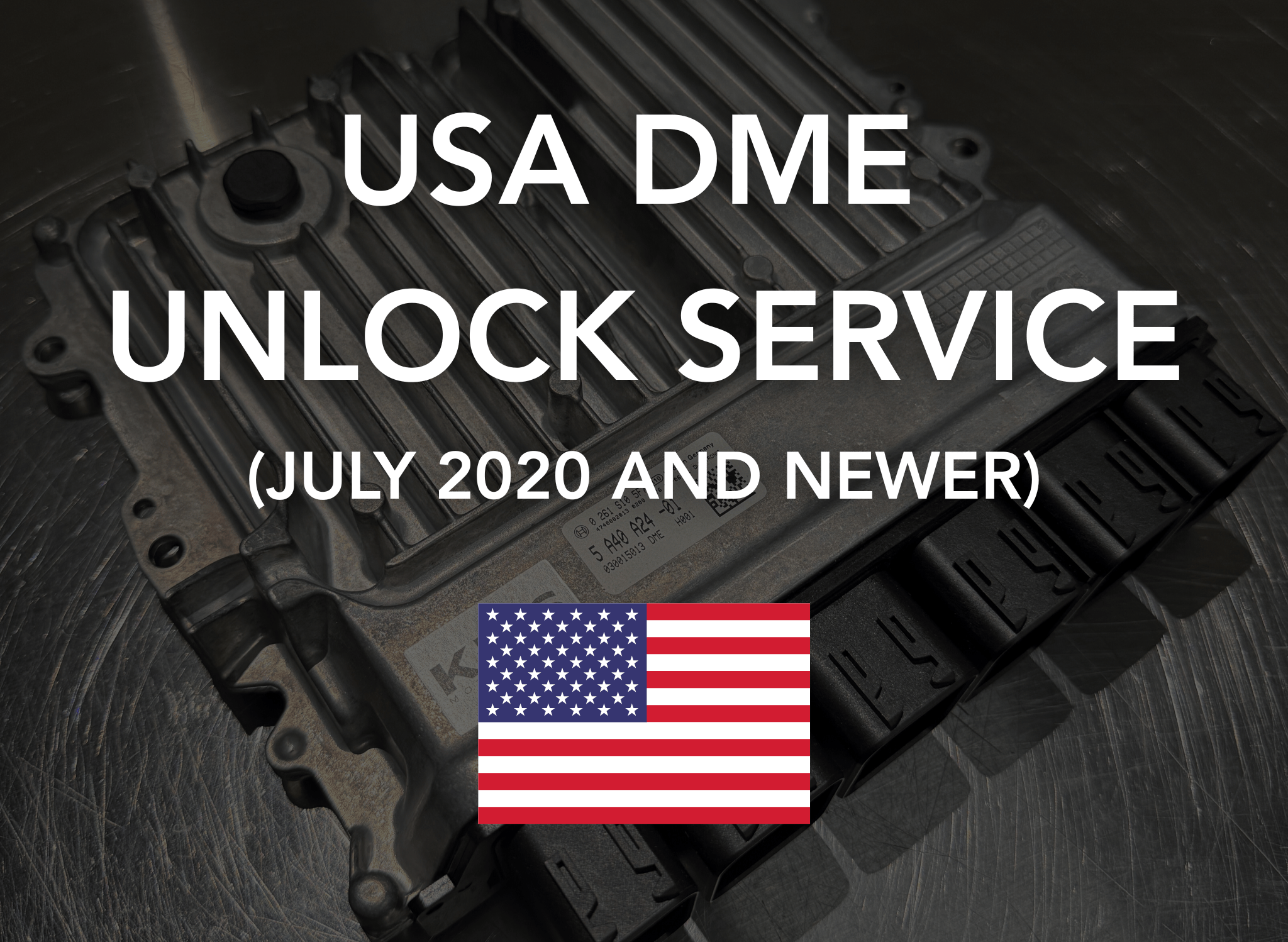 Kies-Motorsports Kies Motorsports Services USA DME Unlock Service 06/2020 and Newer (B46, B48, B58, S58, N63, & S63) Main image